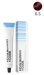 Kevin.M+Code 6.5 6M Dark.Blonde.Mahogany Краска для волос 100 мл Smart Permanent Colour With KM.Lamellar Technology 