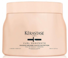 Kerastase Masque Beurre Haute Nutrition Увлажняющая маска для кудрявых волос Curl Manifesto 500мл