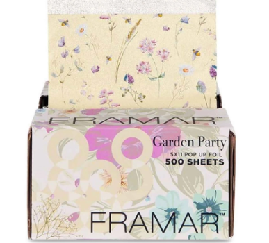 Framar Вытяжная фольга с тиснением «Вечеринка в саду» 5x11 Pop Ups Garden Garden Party 500 листов