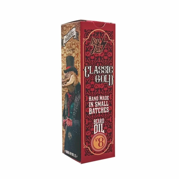 Beard Oil Nº 8 CLASSIC GOLD Масло для бороды для всех типов кожи, 30 мл