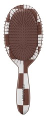 Framar Detangle Brush Распутывающая щетка для волос «В шоколадную клетку» Checked Out Chocolate 