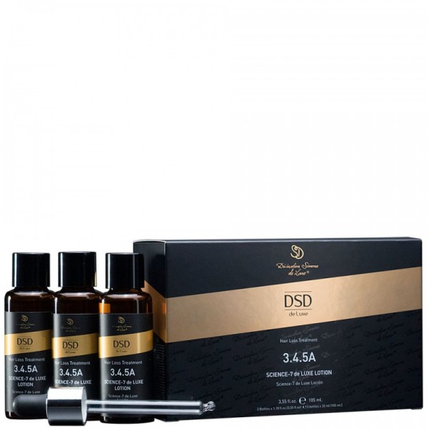 DSD de Luxe Hair Loss Treatment Science-7 de Luxe Lotion Лосьон Сайенс-7 де Люкс № 3.4.5A, 3 х 35мл