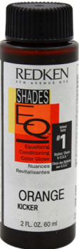 Redken Шейдс Икью Кикер Kicker Orange Оранжевый Ухаживающий краситель-блеск, высокопигментированный, без содержания базы 60 мл