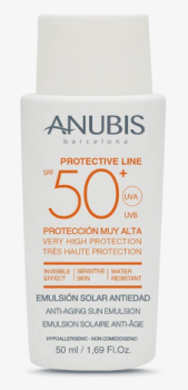 Anubis Barcelona Эмульсия солнечная 50 мл SPF50+  Anti-Aging Sun Emulsion        
