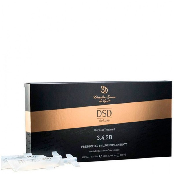 DSD de Luxe Hair Loss Treatment Fresh Cells de Luxe Wondercell Concentrate 3.4.3B - Концентрат Фреш целлс Де Люкс 10 х 10мл