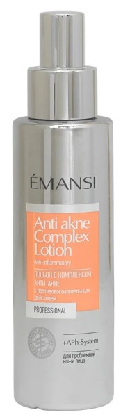 Emansi+Alph System Лосьон с комплексом «Анти-акне» для проблемной кожи лица с противовоспалительным действием 125 мл