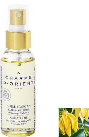 Charme d’Orient Massage oil Ylang-ylang fragrance Шарм До Ориент Масло для кожи с ароматом Иланг-иланг 50 мл