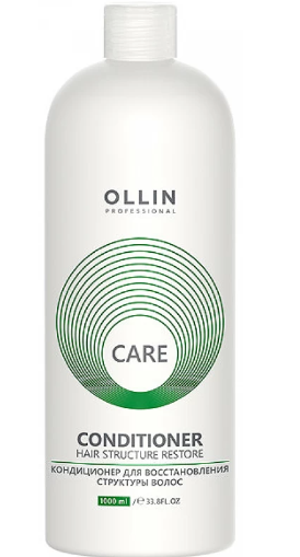 OLLIN CARE Кондиционер для восстановления структуры волос 1000мл/ Restore Conditioner