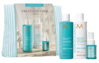 Весенний набор Moroccanoil 2026 Frizz Control для вьющихся волос: Шампунь, Кондиционер 2х250 мл, Спрей-защита для непослушных волос 50 мл 