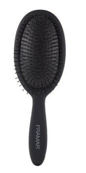Framar Detangle Brush-Black-to-the Future Распутывающая щетка для волос «Снова в черном» 