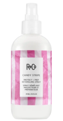 R+Co Candy Stripe Protect+Prep Detangling Spray Спрей для защиты и распутывания волос «Леденец» 251 мл 