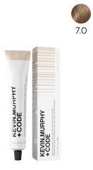 Kevin.M+Code 7.0 7N Medium.Blonde.Natural Краска для волос 100 мл Smart Permanent Colour With KM.Lamellar Technology  