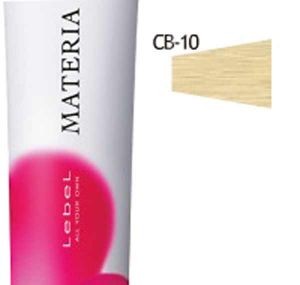 Lebel Materia СВ-10 Краска для волос яркий блондин холодный 80гр, Лебел