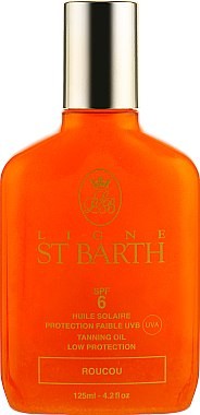 Ligne St Barth Roucou Tanning Oil Low Protection Масло помадного дерева SPF 6, 125 мл 