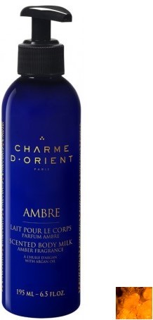Charme d’Orient Scented body milk Amber Шарм До Ориент Молочко для тела с янтарным ароматом 195 мл