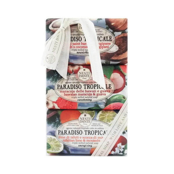 Nesti Dante Набор Мыло Тропический рай Paradiso tropicale 3*250 г 