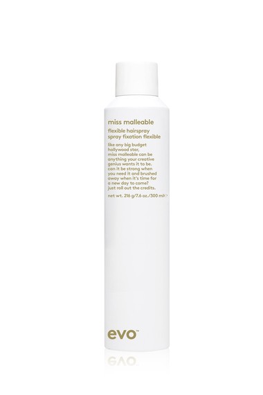 Evo Лак подвижной фиксации Miss Malleable Flexible Hairspray 300 ml