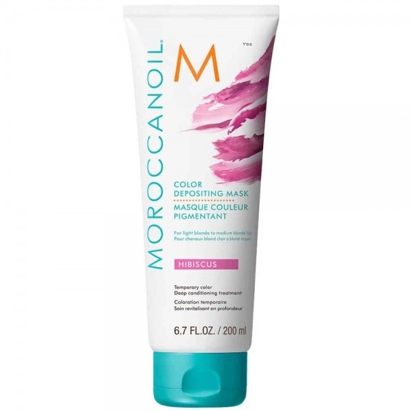 Moroccanoil Color Depositing Mask In Hibiscus - Тонирующая маска (гибискус) 200 мл