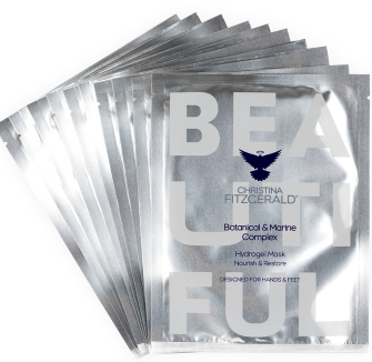 Christina Fitzgerald new Beautiful Botanical & Marine Complex Hydrogel Mask Гидрогелевые Маски-патчи для рук 10*20 мл
