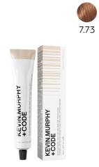 Kevin.M+Code 7.73 7CHG Medium.Blonde.Chocolate.Gold Краска для волос 100 мл Smart Permanent Colour With KM.Lamellar Technology  