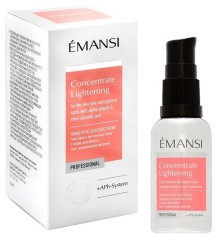 Emansi+Alph System Концентрат для осветления тона кожи и пигментных пятен с альфа-арбутином и этил-аскорбиновой кислотой 30 мл
