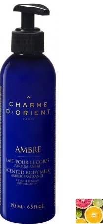 Charme d’Orient Scented body milk Fruits Шарм До Ориент Молочко для тела с фруктовым ароматом 195 мл