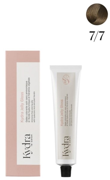 Kydra Jelly Gloss Ammonia-Free Coloring Jelly 7/7 Стойкий тонирующий Глосс-Гель 60 мл