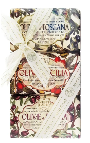 Nesti Dante Набор Мыло Олива Olivae 3*150 г 