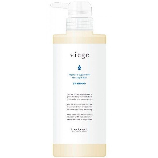 Lebel Viege Shampoo шампунь восстанавливающий 600 мл
