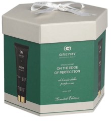 Greymy On The Edge Of Perfection Набор для волос «На грани совершенства»: Шампунь, Кондиционер и Маска для блеска, Маска для восстановления 4x50мл и Масло для восст 10 мл