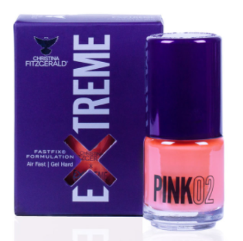 CHRISTINA FITZGERALD PINK 02 EXTREME Лак для ногтей Кристина Фиджеральд
