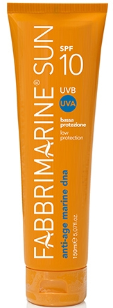 Fabbrimarine Low Protection Фабримарин Солнцезащитное средство с ДНК морских водорослей SPF10 (150 мл)