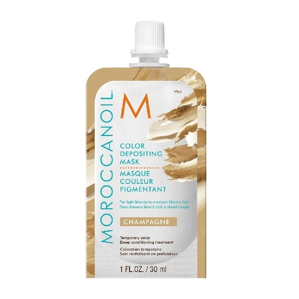 Moroccanoil Color Depositing Mask Champagne - Тонирующая маска (шампань) 30 мл