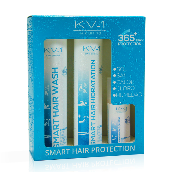 KV-1 365 Protection - набор из 3-х средств Шампунь 250 мл+Кондиционер 250 мл, 50 Несмываемый кондиционер