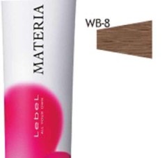 Краска WB-8 Lebel Cosmetics Materia для волос светлый блондин тёплый 80гр, Лебел