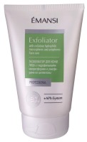 Emansi+Alph System Эксфолиатор для кожи лица с гидрофильными микросферами и унисферами из целлюлозы 100 мл 
