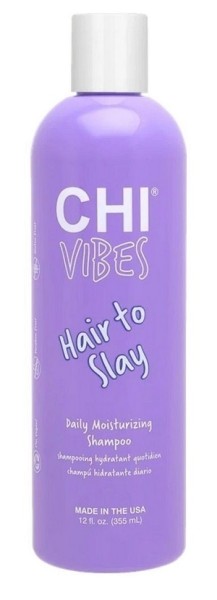 Chi Шампунь ежедневный увлажняющий, восстанавливающий кончики волос Vibes Hair to Slay 355 мл