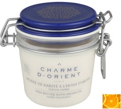 Charme d’Orient Beurre de Karité d’argan Fleur d&#039;Oranger Шарм До Ориент Масло карите с аргановым маслом и ароматом цветков апельсинового дерева 200 гр