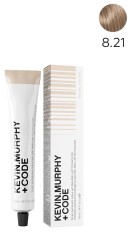 Kevin.M+Code 8.21 8BA Light.Blonde.Beige.Ash Краска для волос 100 мл Smart Permanent Colour With KM.Lamellar Technology  