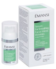 Emansi+Alph System Сыворотка для разглаживания мимических морщин лица Альтернатива ботоксу 30 мл 