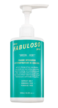 EVO FABULOSO PRO GREEN COLOUR ОТТЕНОЧНЫЙ ПИГМЕНТ-ГЕЛЬ ЗЕЛЕНЫЙ 500 МЛ