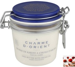 Charme d’Orient Beurre de Karité d’argan Flowers Шарм До Ориент Масло карите с аргановым маслом и цветочным ароматом 200 гр