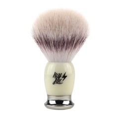 Premium Shaving Brush (badger shaving brush silver tip fiber) - Премиальный помазок для бритья из барсучьего ворса