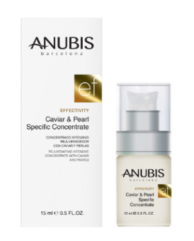 Anubis Barcelona Концентрат с экстрактом икры и жемчужной пудрой 8 амп. по 3 мл. Effectivity Caviar & Pearl Specific Concentrate