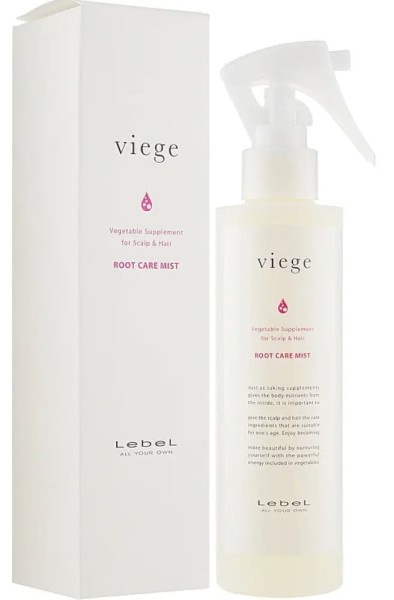 Lebel Viege Root Care Mist спрей для укрепления корней волос 180 ml