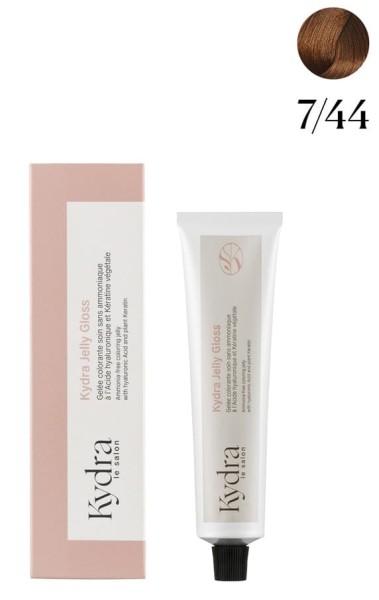 Kydra Jelly Gloss Ammonia-Free Coloring Jelly 7/44 Стойкий тонирующий Глосс-Гель 60 мл