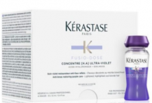 Kerastase Концентрат Ультра-Виолет 10*12 мл для мгновенного устранения желтых тонов для холодных оттенков блонд Fusio-Dose Concentrate Ultra-Violet