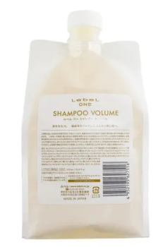 Lebel Шампунь для уплотнения волос и объёма 1000 мл One Shampoo Volume Refill 