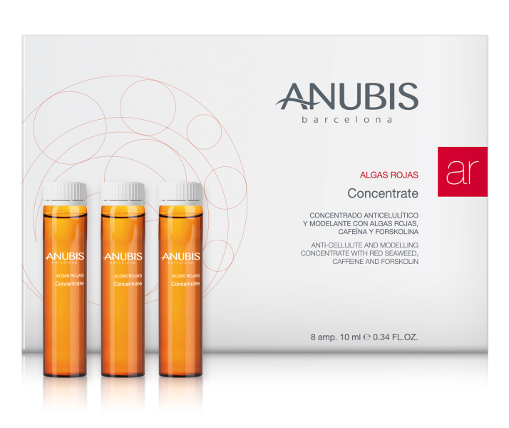 Концентрат с экстрактом красных водорослей ANTI-CELLULITE AND MODELLING CONCENTRATE 1 амп. 10 мл